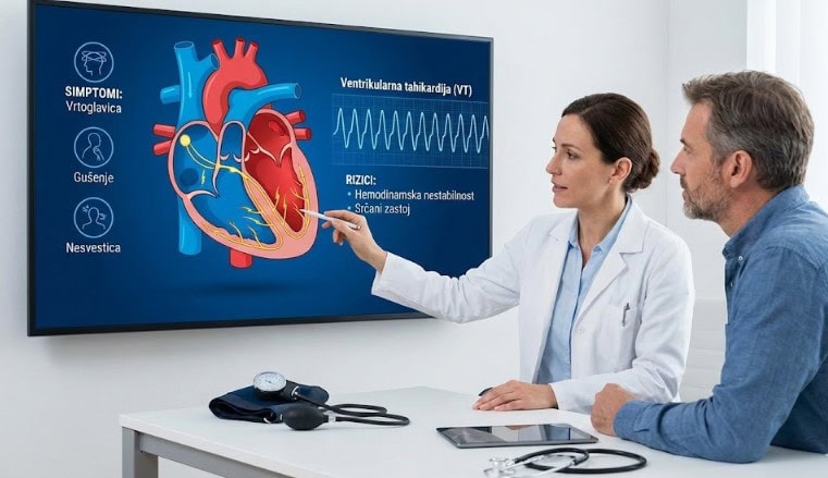 Šta je ventrikularna tahikardija