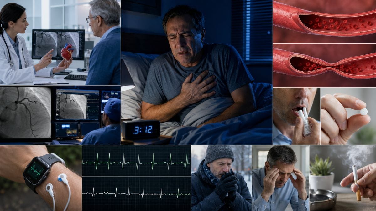 Vazospastična angina: Kako se prepoznaje bol u grudima izazvan grčem arterija
